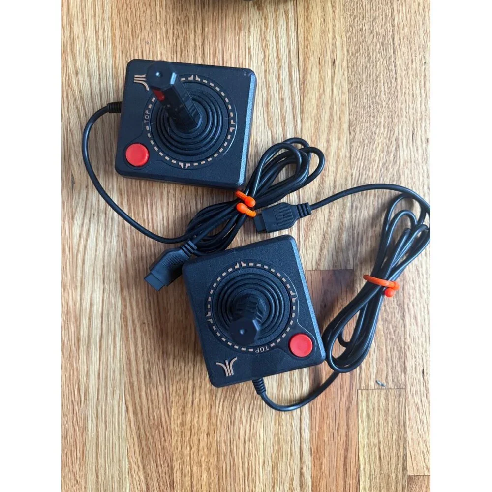 Atari Flashback 2 Classic Game Console With Two Joysticks & Power Adapter
